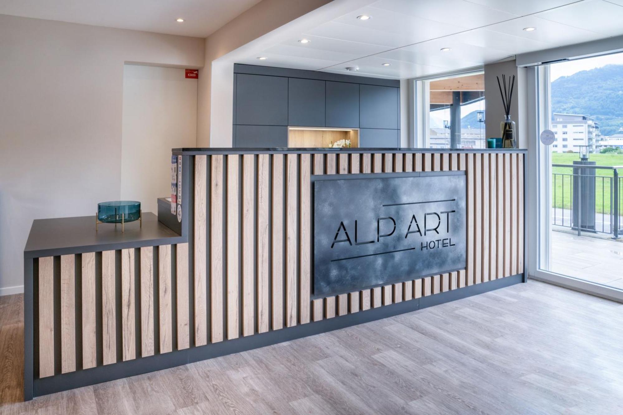 Alp Art Hotel Monthey Collombey-Muraz Exterior photo